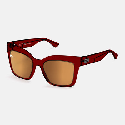 gloryfy Gi51 Siena bordeaux Sonnenbrille – Schrägansicht