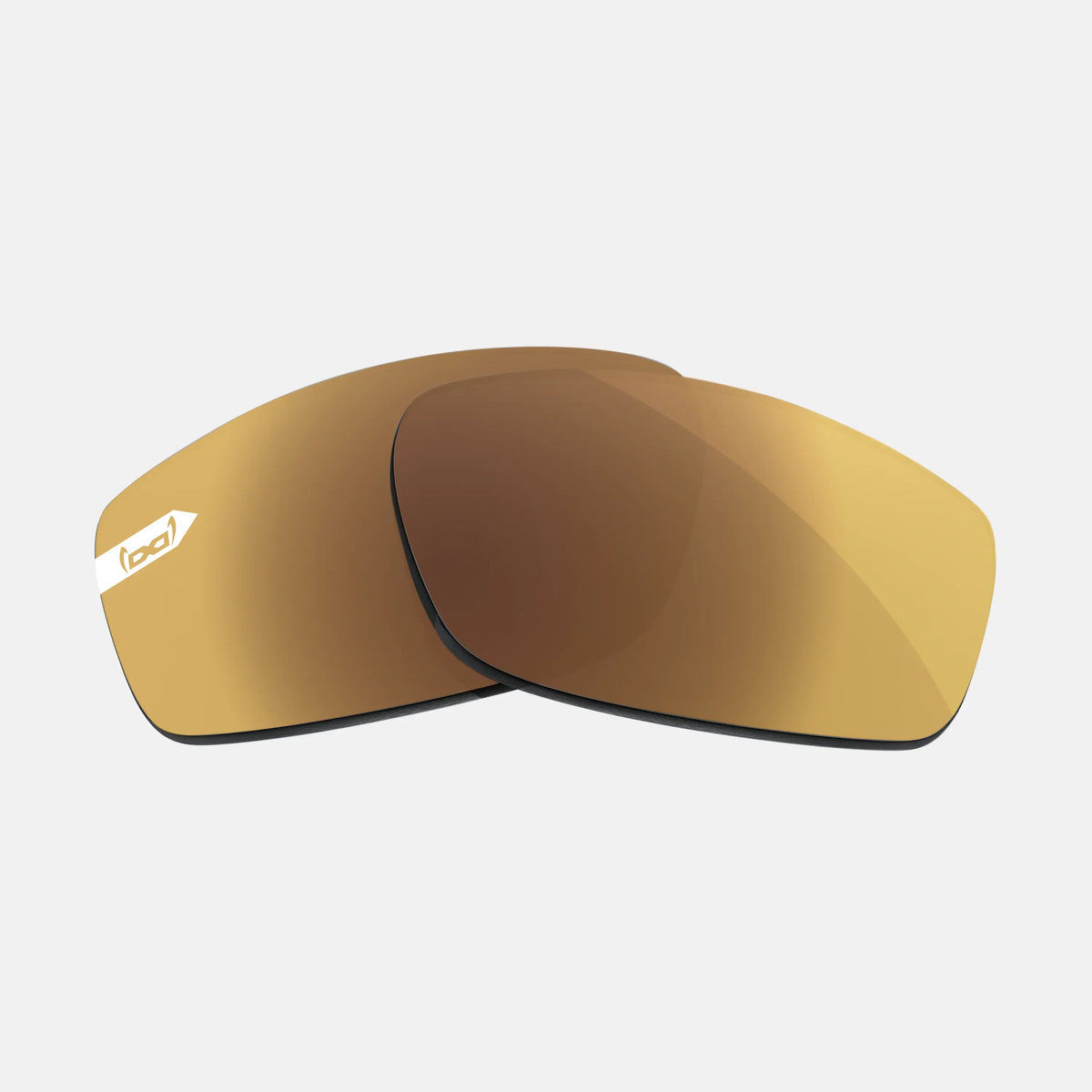 gloryfy Ersatzglas STRATOS gold anthracite f4 für G14
