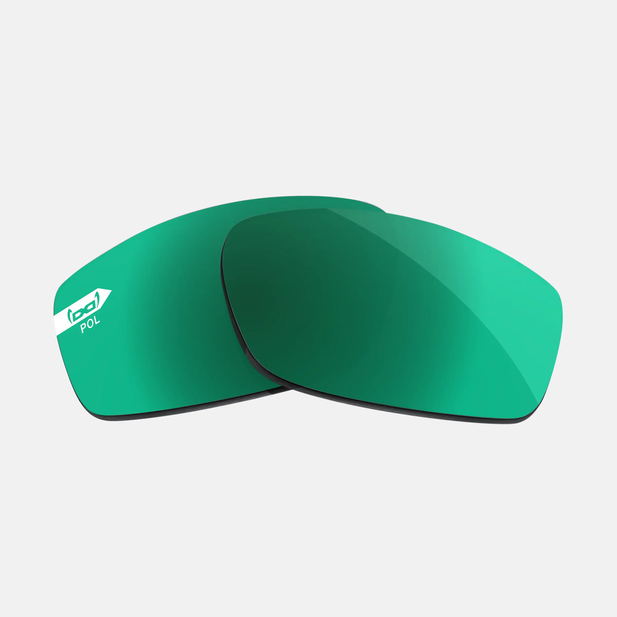 gloryfy Ersatzglas TRIPOL dark green anthracite f3 für Gi3 Navigator