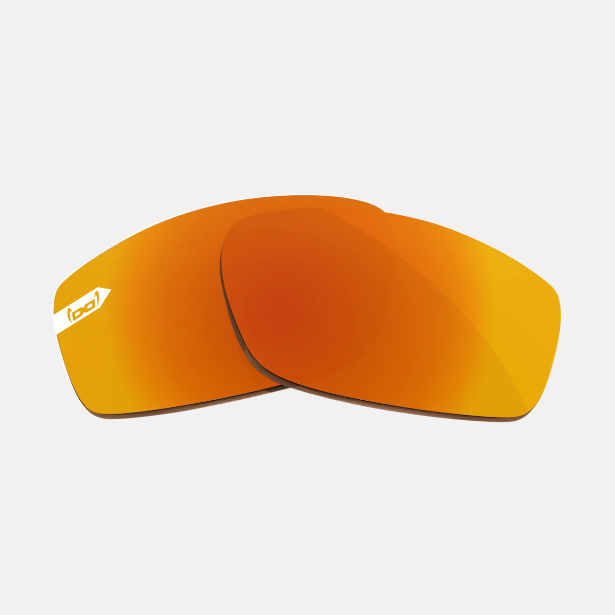 gloryfy Ersatzglas ENERGIZER orange redbrown f3 für Gi39 Drive