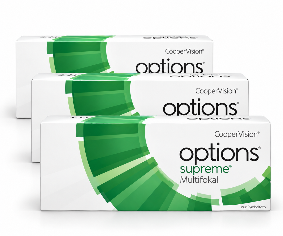 Options Supreme Multifocal Tageslinsen