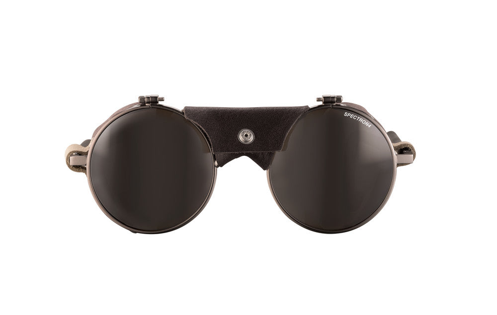 Julbo Vermont Classic Sonnenbrille – Gold / Braun – Spectron 4 – Seitenansicht