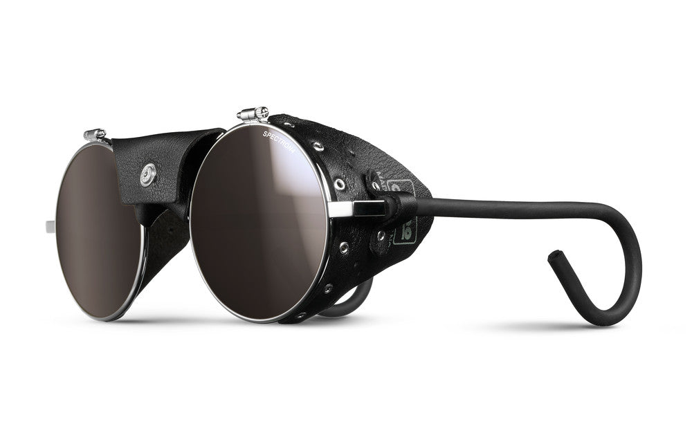 Julbo Vermont Classic Sonnenbrille – Silber / Schwarz – Spectron 4 – Frontansicht