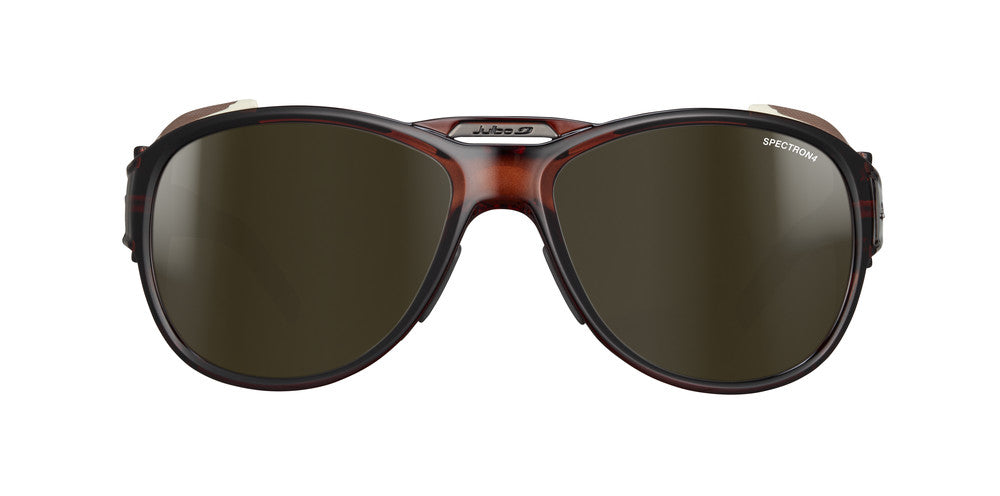 Julbo Explorer 2.0 Sportbrille – Braun / Dunkelgrau – Spectron 4 – Detailansicht