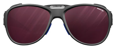 Julbo Explorer 2.0 Sportbrille – Schwarz / Blau – REACTIV 0-4 High Contrast – Detailansicht