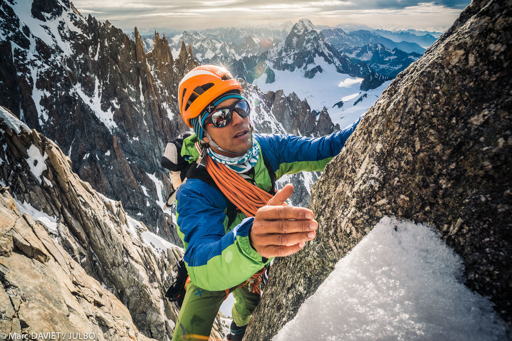 Julbo Explorer 2.0 Sportbrille – Dunkelgrau / Orange – Alti Arc 4 – Detailansicht