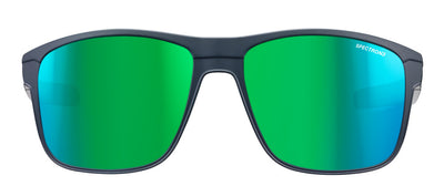 Julbo Renegade Sportbrille – Dunkelblau / Grün – Spectron 3 – Detailansicht