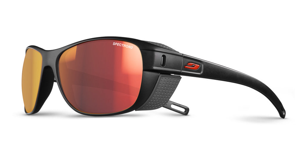 Julbo Camino Sportbrille – Schwarz / Grau – Spectron 3 – Frontansicht