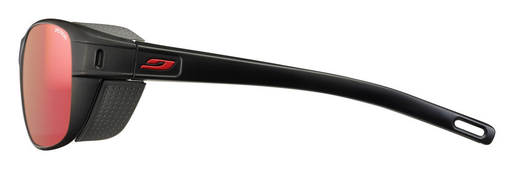 Julbo Camino Sportbrille – Schwarz / Grau – Spectron 3 – Seitenansicht