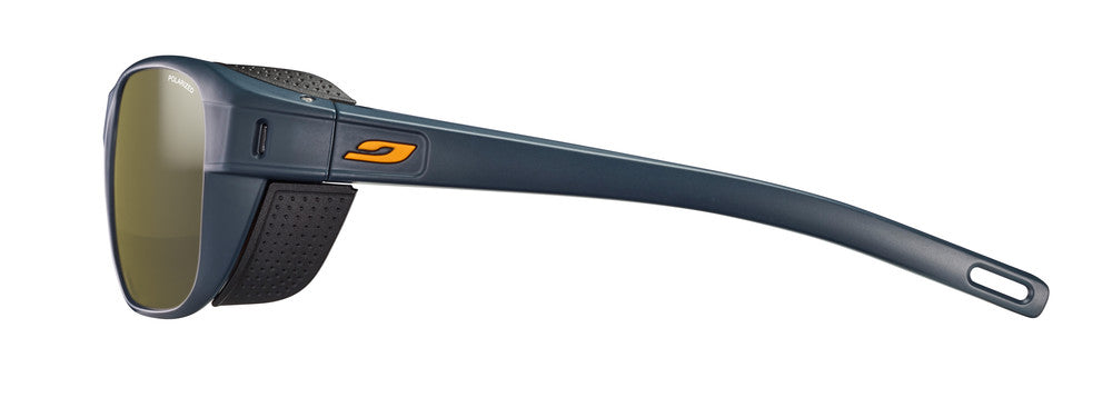 Julbo Camino Sportbrille – Blau / Schwarz – Spectron 3 Polarized – Seitenansicht