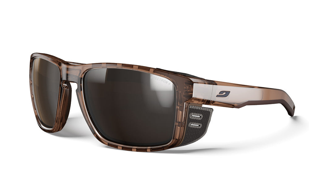 Julbo Shield Sportbrille – Braun / Schwarz – Spectron 4 – Frontansicht