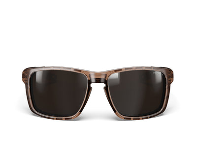 Julbo Shield Sportbrille – Braun / Schwarz – Spectron 4 – Seitenansicht