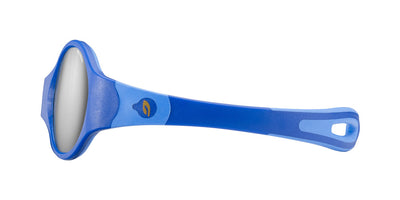 Julbo Loop L Kindersonnenbrille – Dunkelblau / Blau – Spectron 4 – Seitenansicht