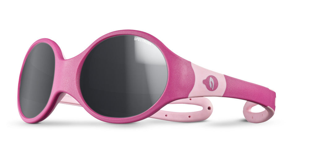 Julbo Loop L Kindersonnenbrille – Dunkelrosa / Rosa – Spectron 4 – Frontansicht