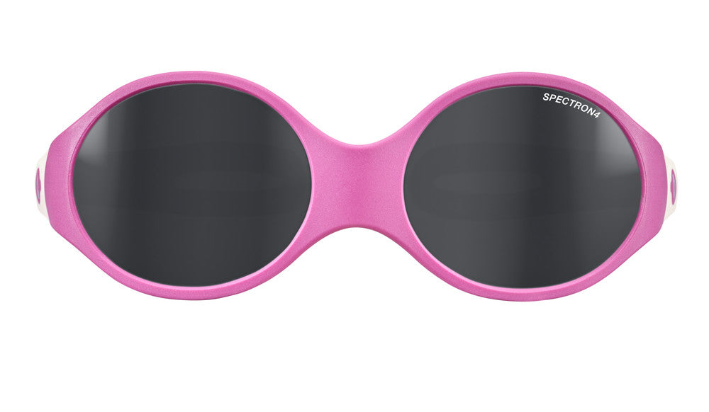 Julbo Loop L Kindersonnenbrille – Dunkelrosa / Rosa – Spectron 4 – Detailansicht
