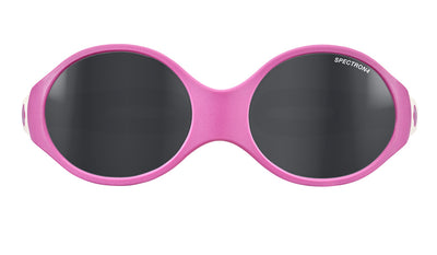 Julbo Loop L Kindersonnenbrille – Dunkelrosa / Rosa – Spectron 4 – Detailansicht