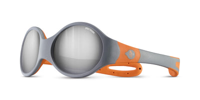 Julbo Loop L Kindersonnenbrille – Dunkelgrau / Orange – Spectron 4 – Frontansicht