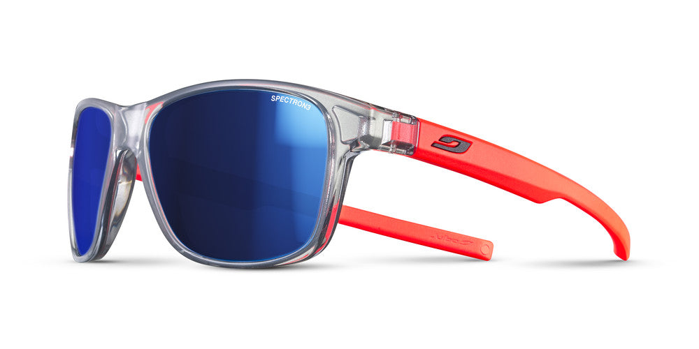 Julbo Cruiser Kinder-Sportbrille – Grau / Fluo Orange – Spectron 3 – Frontansicht