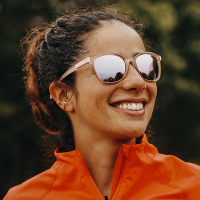 Julbo Spark Sportbrille – Hellrosa / Rosa – Spectron 3 – Seitenansicht
