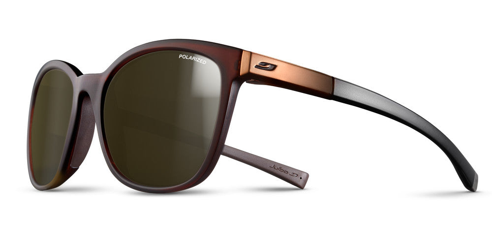 Julbo Spark Sportbrille – Braun / Schwarz – Spectron 3 Polarized – Frontansicht