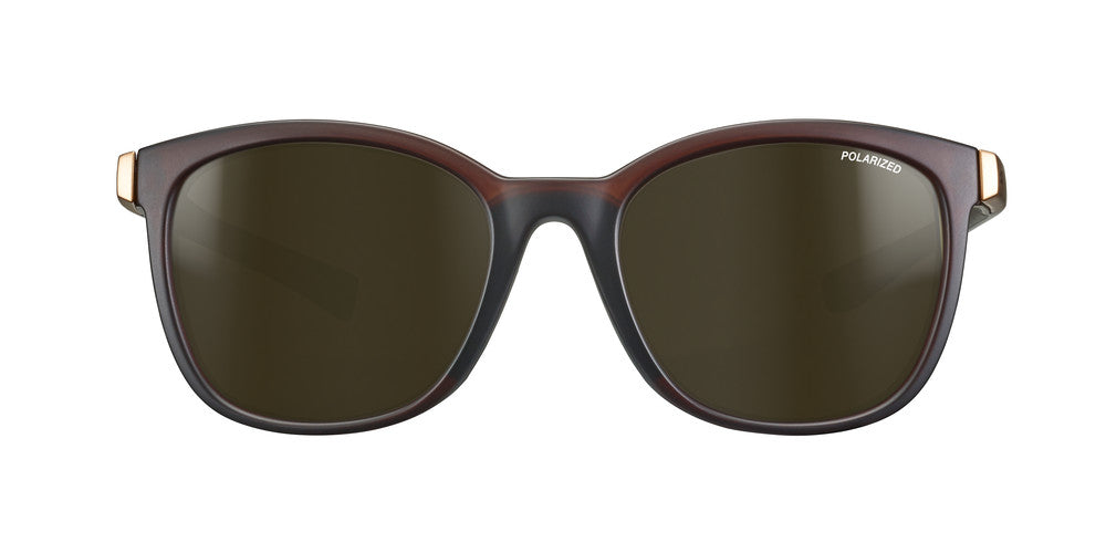 Julbo Spark Sportbrille – Braun / Schwarz – Spectron 3 Polarized – Detailansicht