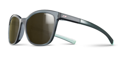 Julbo Spark Sportbrille – Grau  / Mint – Spectron 3 Polarized – Frontansicht