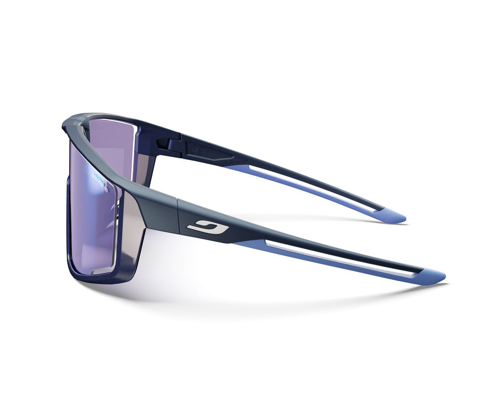 Julbo Fury Sportbrille – Dunkelblau / Blau – Spectron HD 1 – Detailansicht