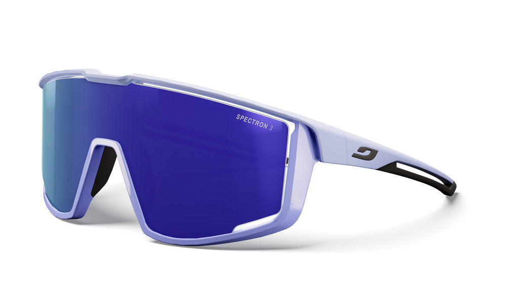 Julbo Fury Sportbrille – Lavendel / Schwarz – Spectron 3 – Frontansicht