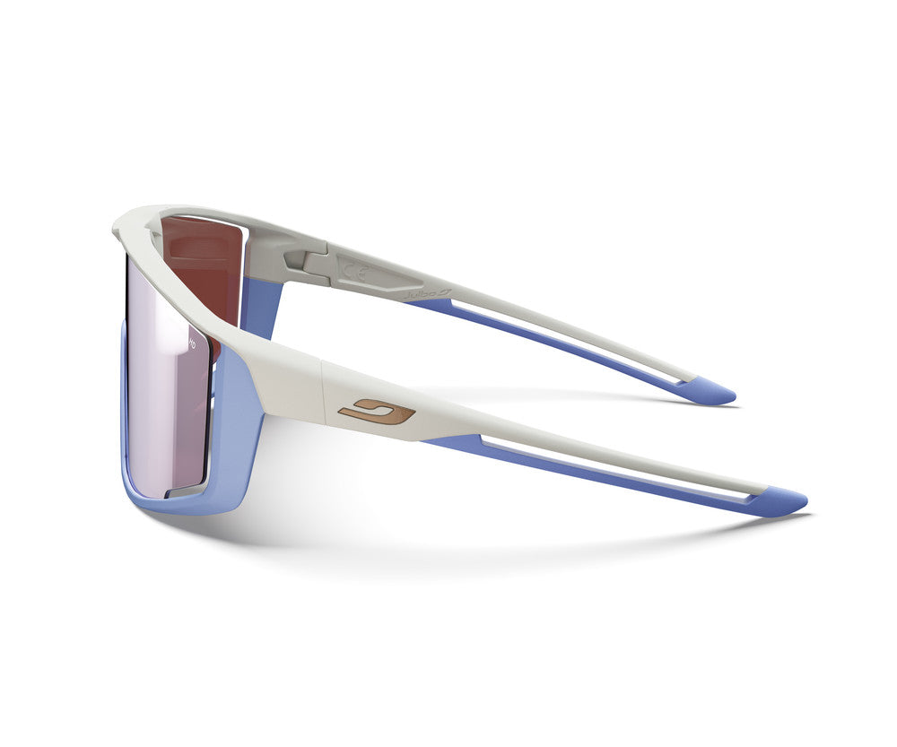 Julbo Fury Sportbrille – Grau / Blau – Spectron HD 3 – Detailansicht