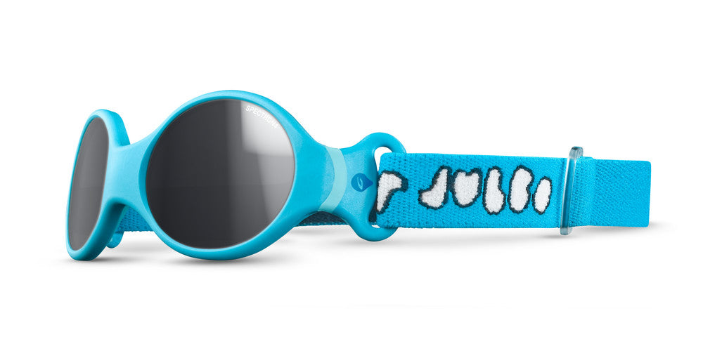 Julbo Loop S Kindersonnenbrille – Hellblau / Blau – Spectron 4 – Frontansicht