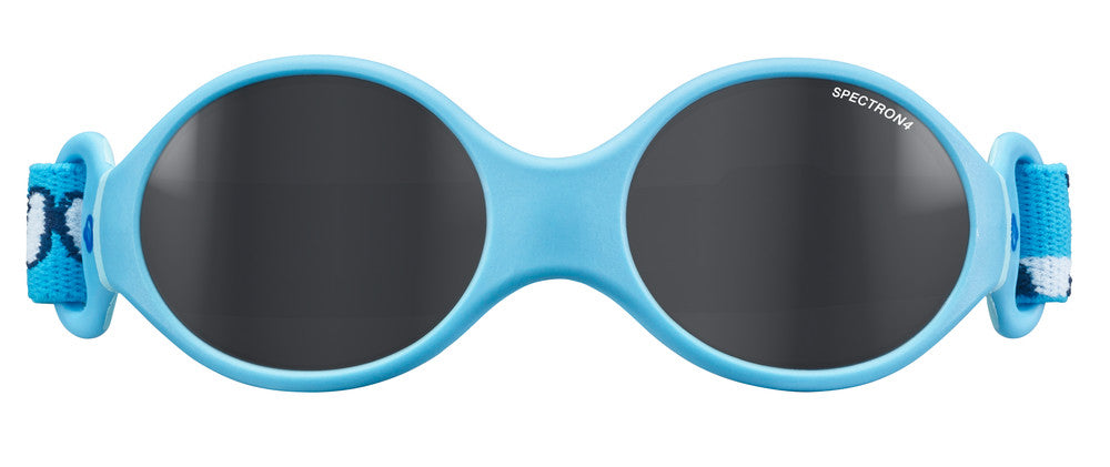 Julbo Loop S Kindersonnenbrille – Hellblau / Blau – Spectron 4 – Detailansicht