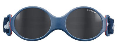 Julbo Loop S Kindersonnenbrille – Dunkelblau / Rot – Spectron 4 – Detailansicht