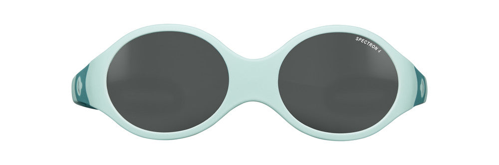 Julbo Loop M Kindersonnenbrille – Eisblau-Grün / Grün – Spectron 4 – Detailansicht