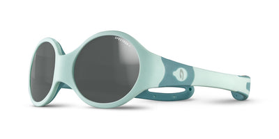 Julbo Loop M Kindersonnenbrille – Eisblau-Grün / Grün – Spectron 4 – Frontansicht