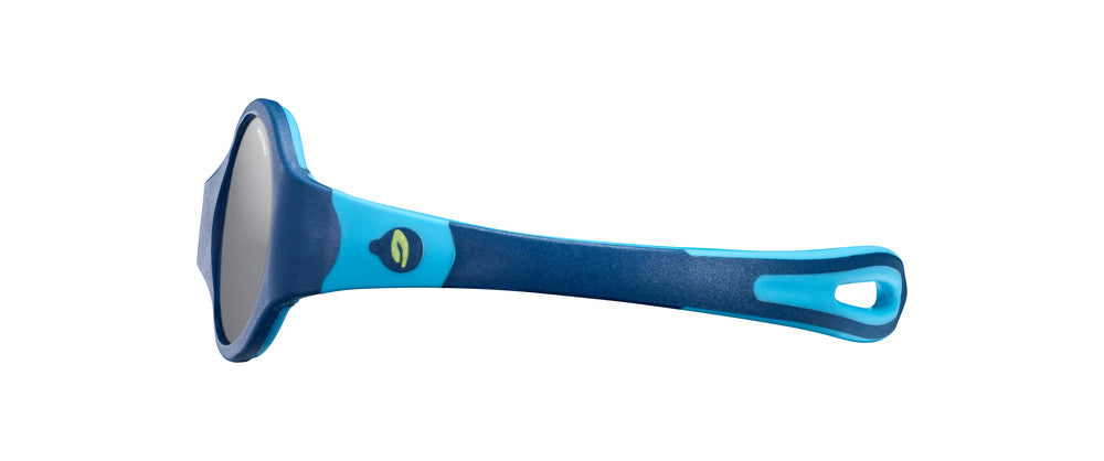 Julbo Loop M Kindersonnenbrille – Blau / Himmelblau – Spectron 4 – Seitenansicht