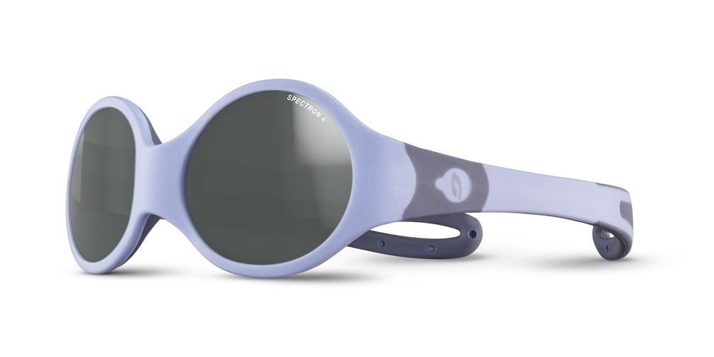 Julbo Loop M Kindersonnenbrille – Flieder / Grau – Spectron 4 – Frontansicht