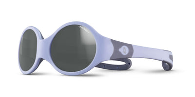 Julbo Loop M Kindersonnenbrille – Flieder / Grau – Spectron 4 – Frontansicht