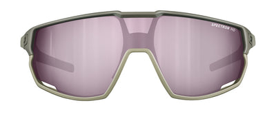 Julbo Rush Sportbrille – Dunkelbraun / Braun – Spectron HD 3 – Detailansicht
