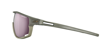 Julbo Rush Sportbrille – Dunkelbraun / Braun – Spectron HD 3 – Seitenansicht