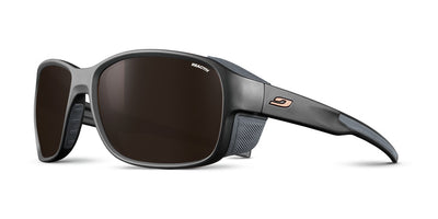 Julbo Montebianco 2 Sportbrille – Schwarz / Grau – REACTIV 2-4 Polarized – Frontansicht