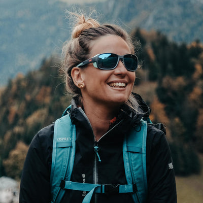 Julbo Monterosa 2 Sportbrille – Grau / Mint – Spectron 3 – Detailansicht