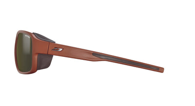 Julbo Monterosa 2 Sportbrille – Braun-Rot – Spectron 4 – Seitenansicht