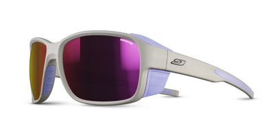 Julbo Monterosa 2 Sportbrille – Beige / Violett – REACTIV 0-4 High Contrast – Frontansicht