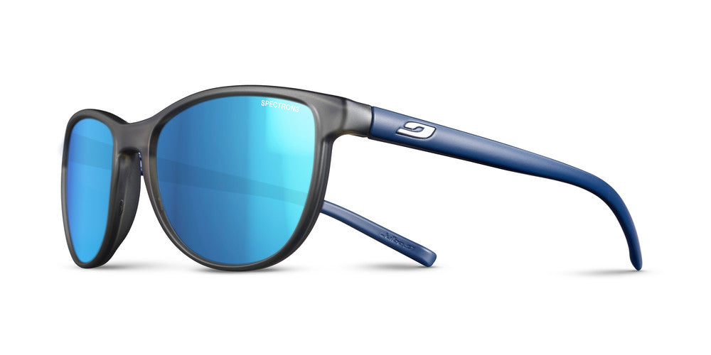 Julbo Idol Kinder-Sportbrille – Schwarz / Blau – Spectron 3 – Frontansicht