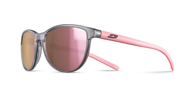 Julbo Idol Kinder-Sportbrille – Grau / Pastellrosa Matt – Spectron 3 – Frontansicht