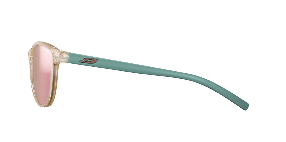 Julbo Idol Kinder-Sportbrille – Blush / Olivgrün Matt – Spectron 3 – Seitenansicht