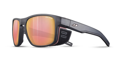 Julbo Shield M Sportbrille – Grau / Rosa – Spectron 3 – Frontansicht