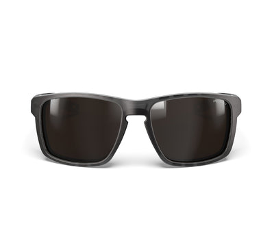 Julbo Shield M Sportbrille – Schwarz / Weiß – Spectron 4 – Seitenansicht