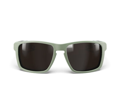 Julbo Shield M Sportbrille – Olivgrün / Grau – Spectron 4 – Seitenansicht