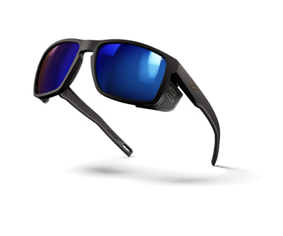 Julbo Shield M Sportbrille – Schwarz / Schwarz – REACTIV 2-4 – Detailansicht